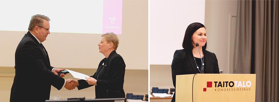 Ansiomerkit 2022, Kari Juntunen, Anneli Karhula, Minna Pohjola
