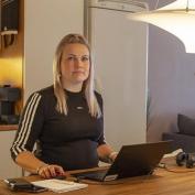 Uravalmennuksen osallistuja Sanna-Mari