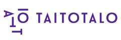 Taitotalon violetti logo