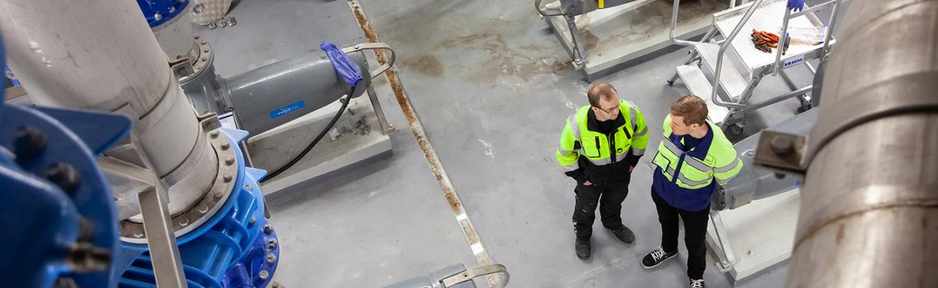 työntekijöitä
