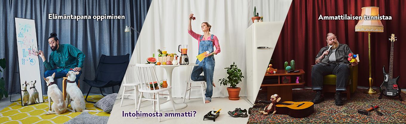 Intohimosta ammatti
