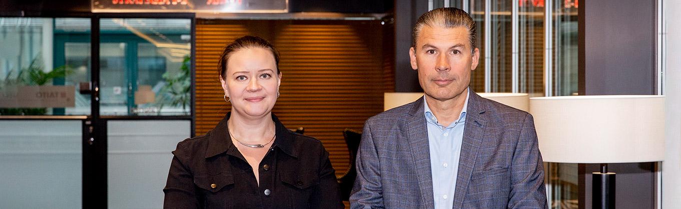 Cervn Minna Fagerlund ja Petri Valve