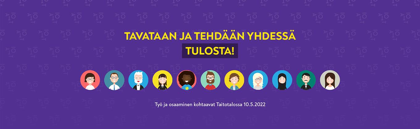 Työ ja osaaminen kohtaavat Taitotalossa –virtuaalitapahtuma