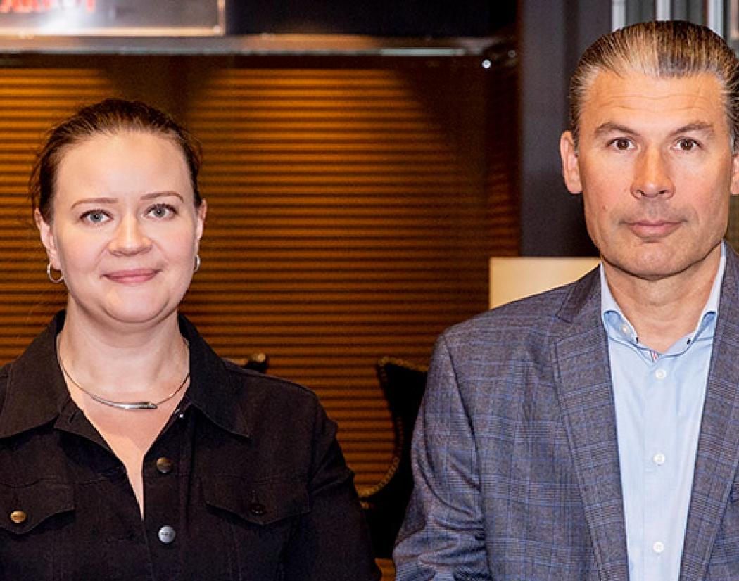 Cervn Minna Fagerlund ja Petri Valve
