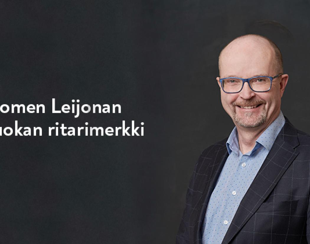 Timo Karkola Suomen Leijonan I luokan ritarimerkki