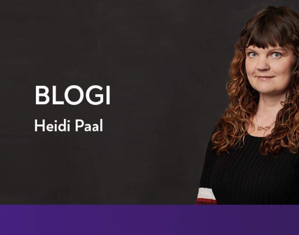 Heidi Paal blogi