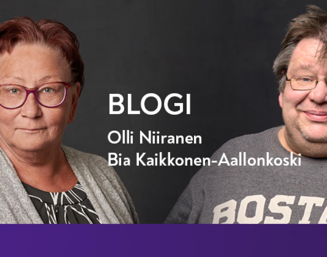 Blogi Olli Niiranen ja Bia Kaikkonen-Aallonkoski