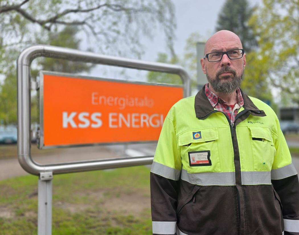 Kari Dansk, tuotantopäällikkö, KSS Energia Oy