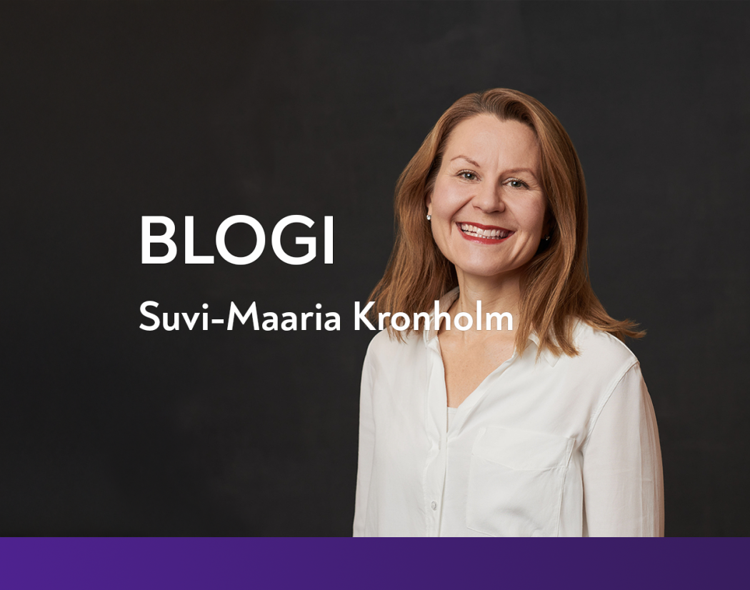 Blogi Suvi-Maaria Kronholm