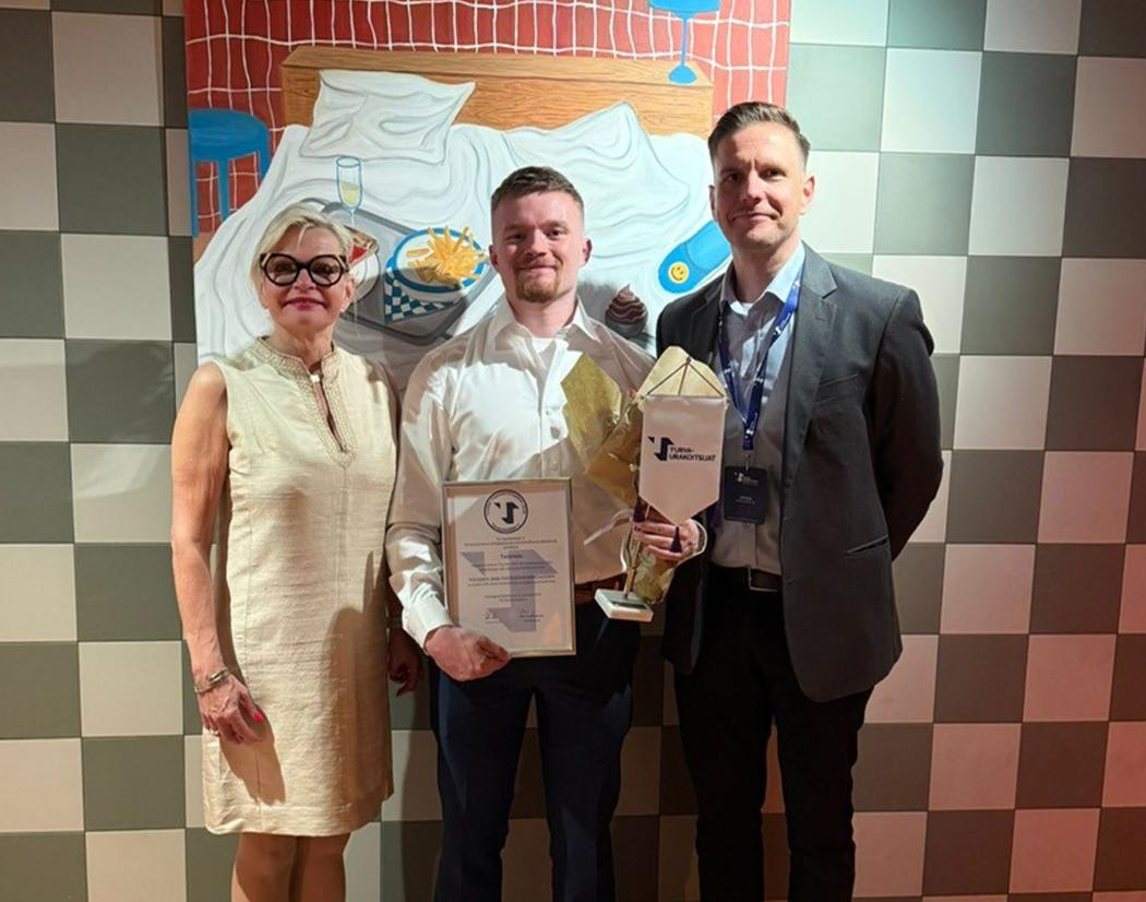 Turvaurakotsijoiden palkinto Taitotalolle