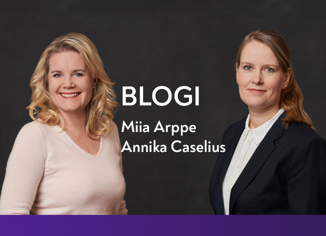 Blogi Miia Arppe ja Annika Caselius