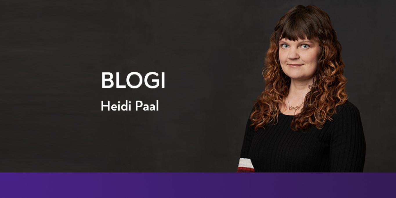 Heidi Paal blogi