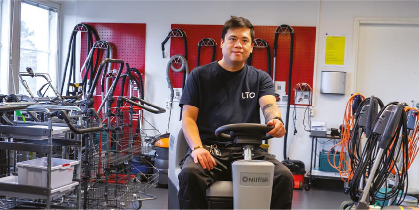 Jossel Sebastian is actively building his career path in the field