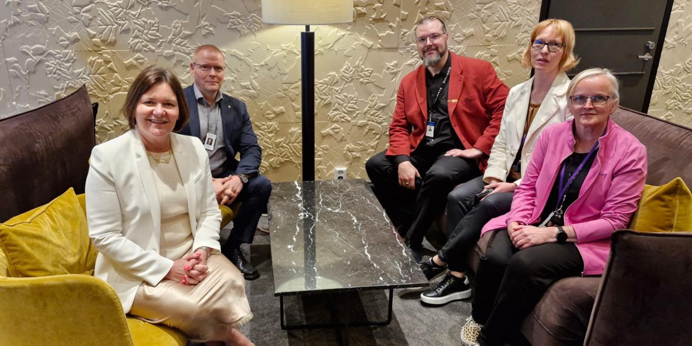 Erkki Seppänen vieraili Taitotalossa