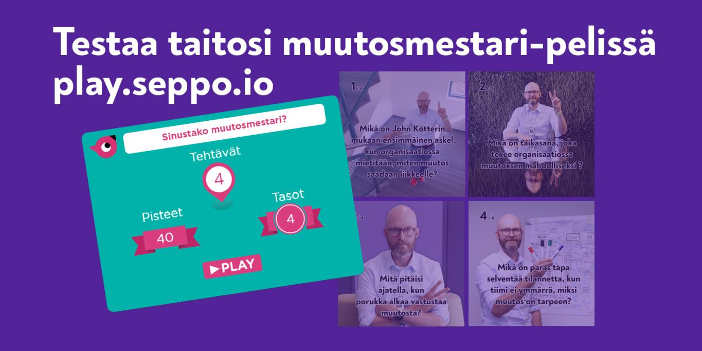 Testaa: sinustako muutosmestari?