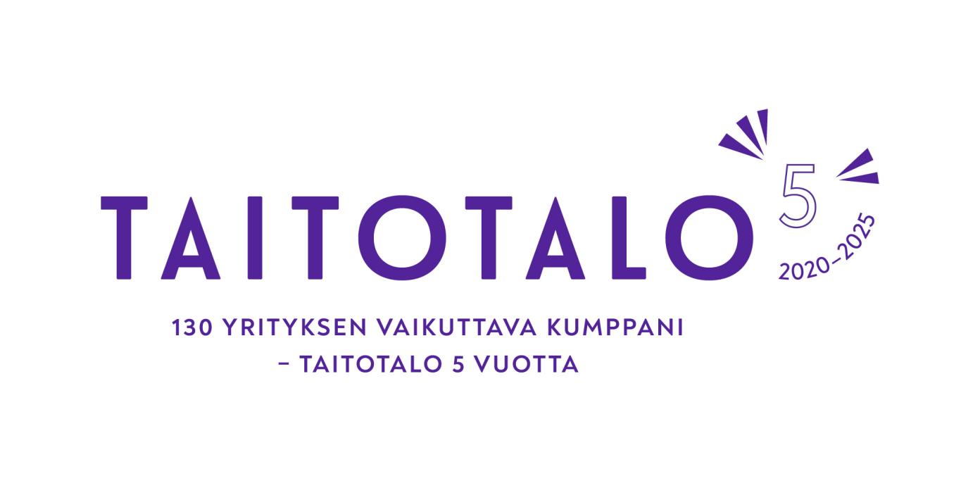 Taitotalo 5 vuotta, yritysten kumppani