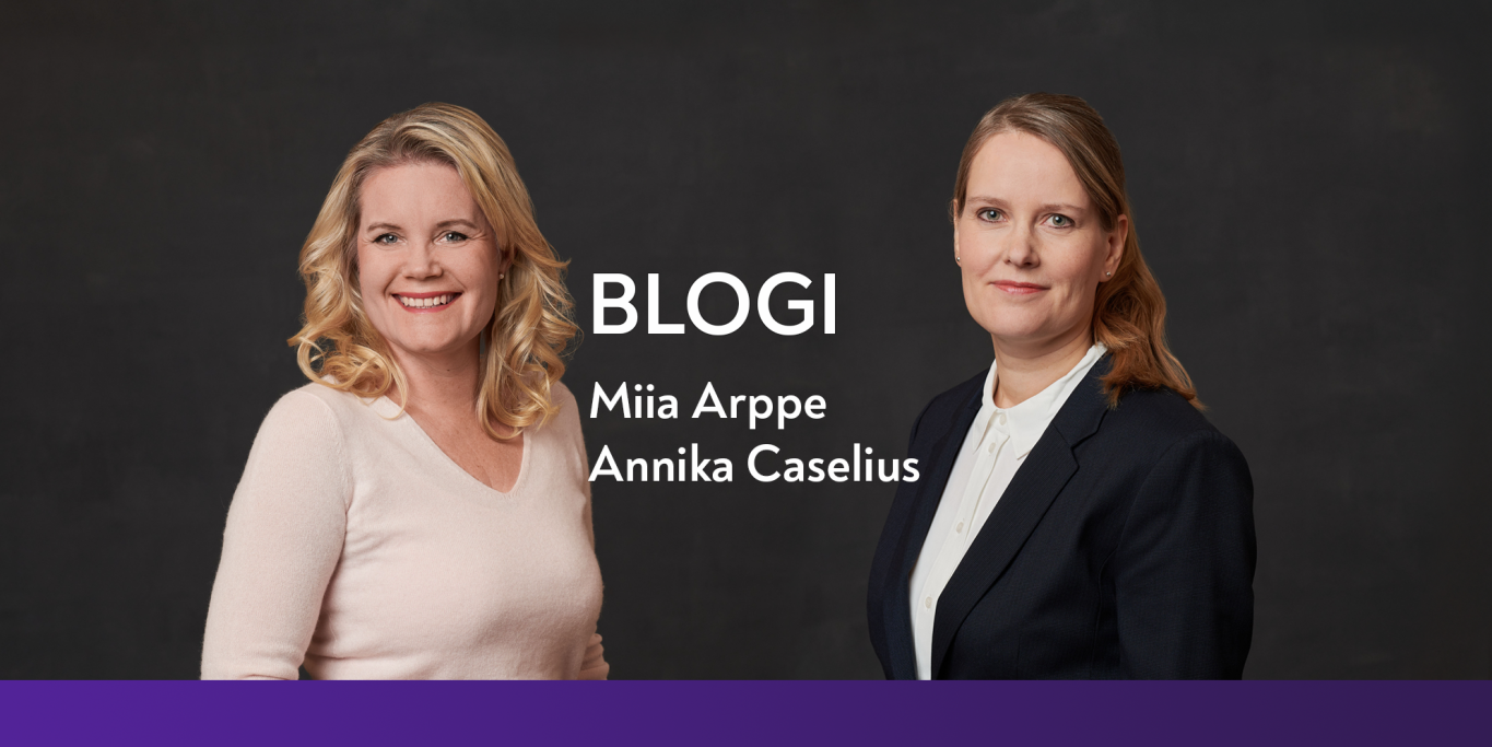 Blogi Miia Arppe ja Annika Caselius