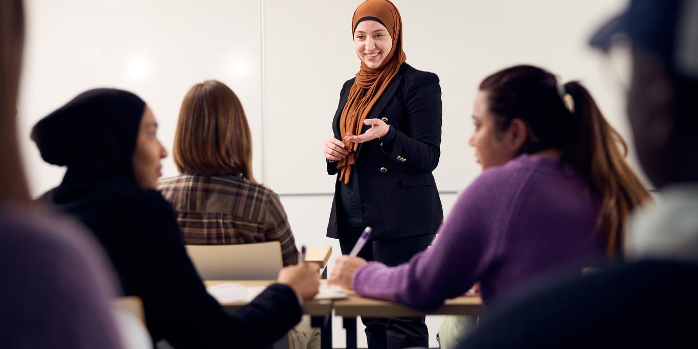 Opettaja ja kansainväliset opiskelijat
