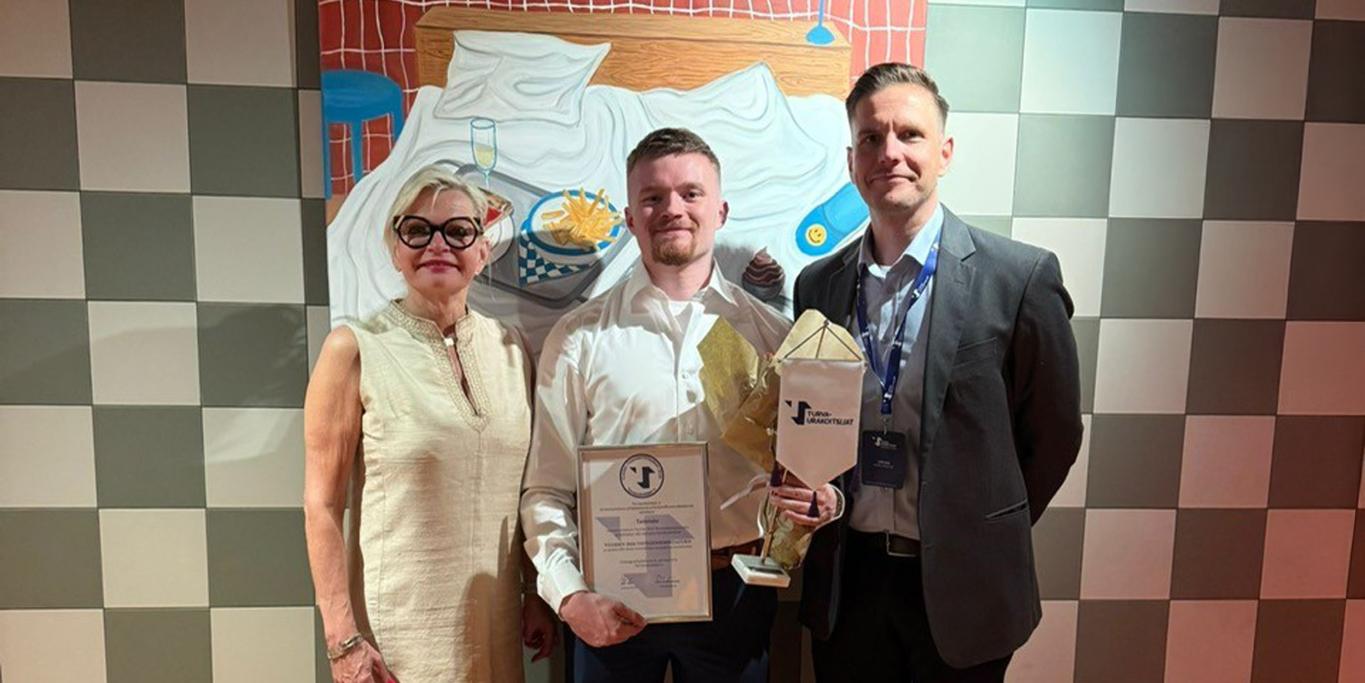 Turvaurakotsijoiden palkinto Taitotalolle