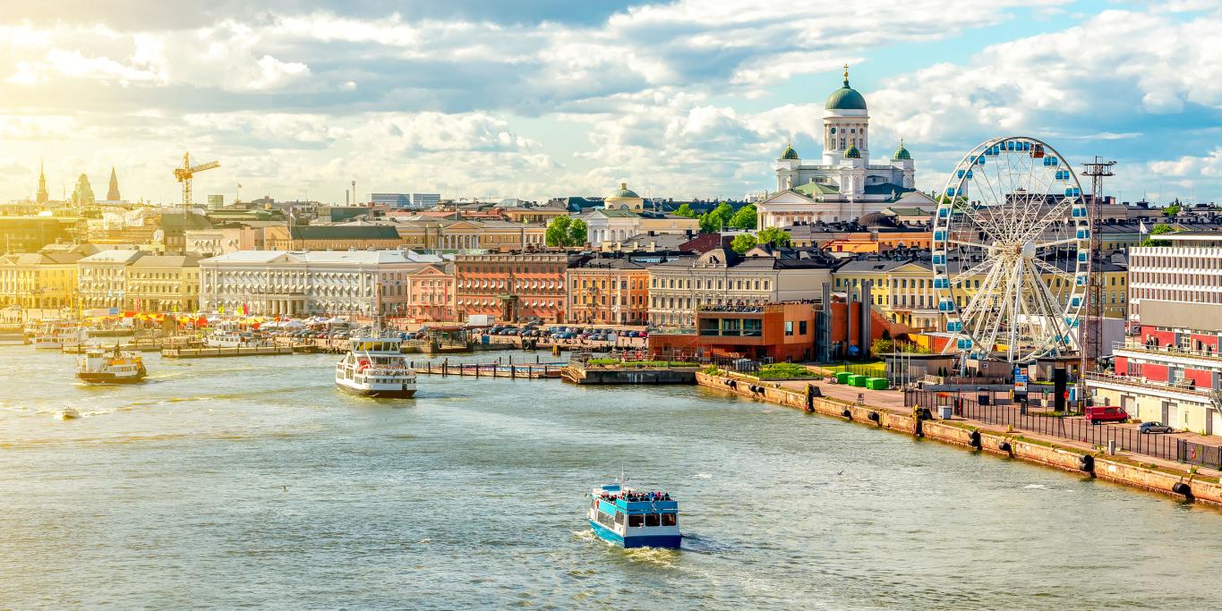 Helsinki skyline
