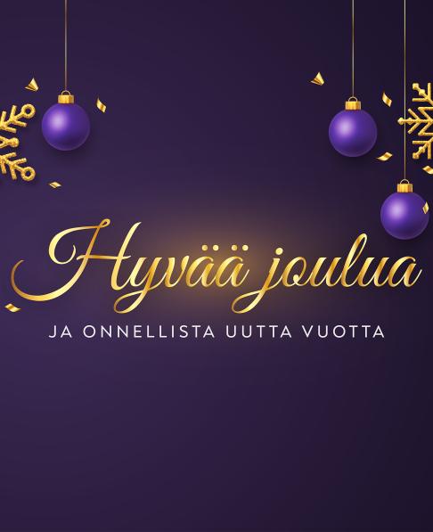 Hyvää joulua