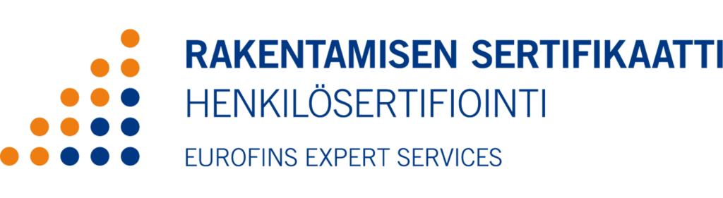 Rakentamisen sertifikaatti Eurofins