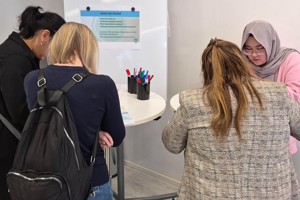 Yrittäjän päivä 2026, työpajan osallistujia