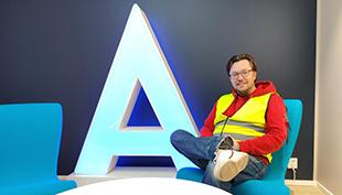Jan Norss, logistiikkapäällikkö