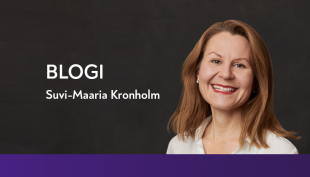 Blogi Suvi-Maaria Kronholm